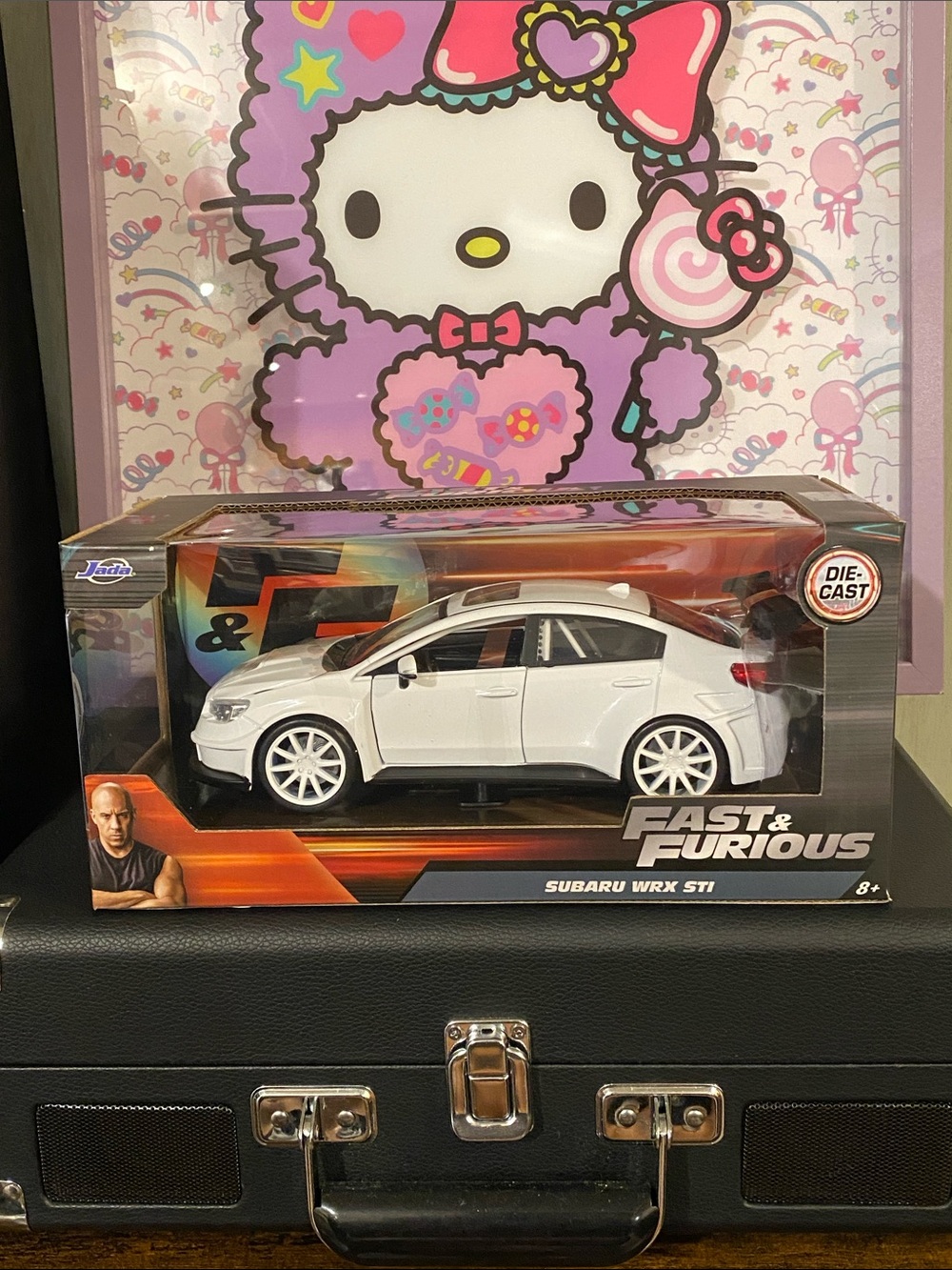 NIB 1:24 Fast & Furious Subaru WRX STI Die-Cast  Car 🤍🖤